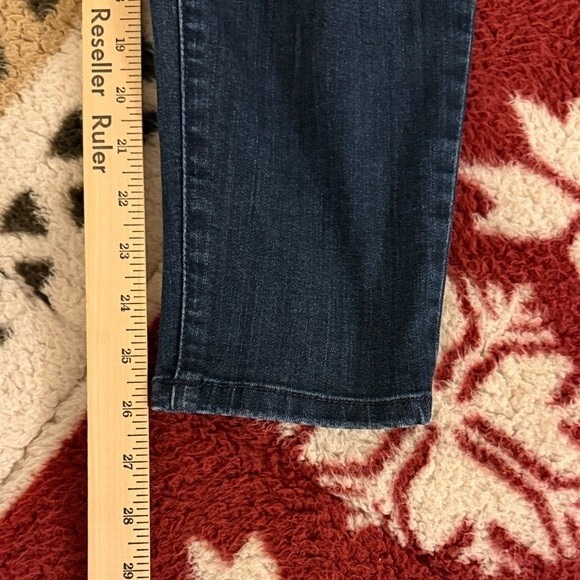 Democracy Womens 16W Blue "Ab"solution Denim Jeans Mid Rise Slim Fit - Picture 7 of 7